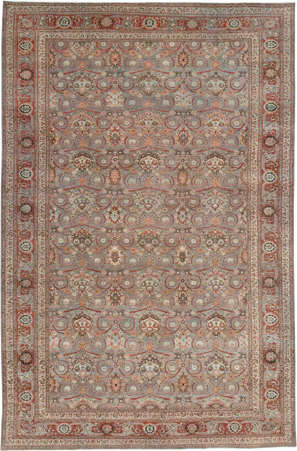 Antique Persian Bidjar Large Carpet, No.30446 - Galerie Shabab