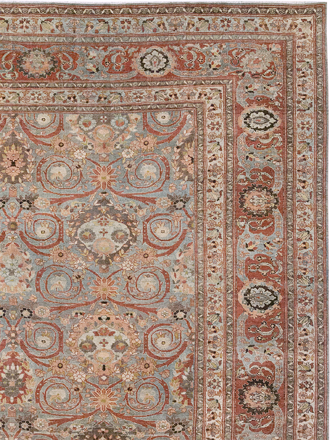 Antique Persian Bidjar Large Carpet, No.30446 - Galerie Shabab
