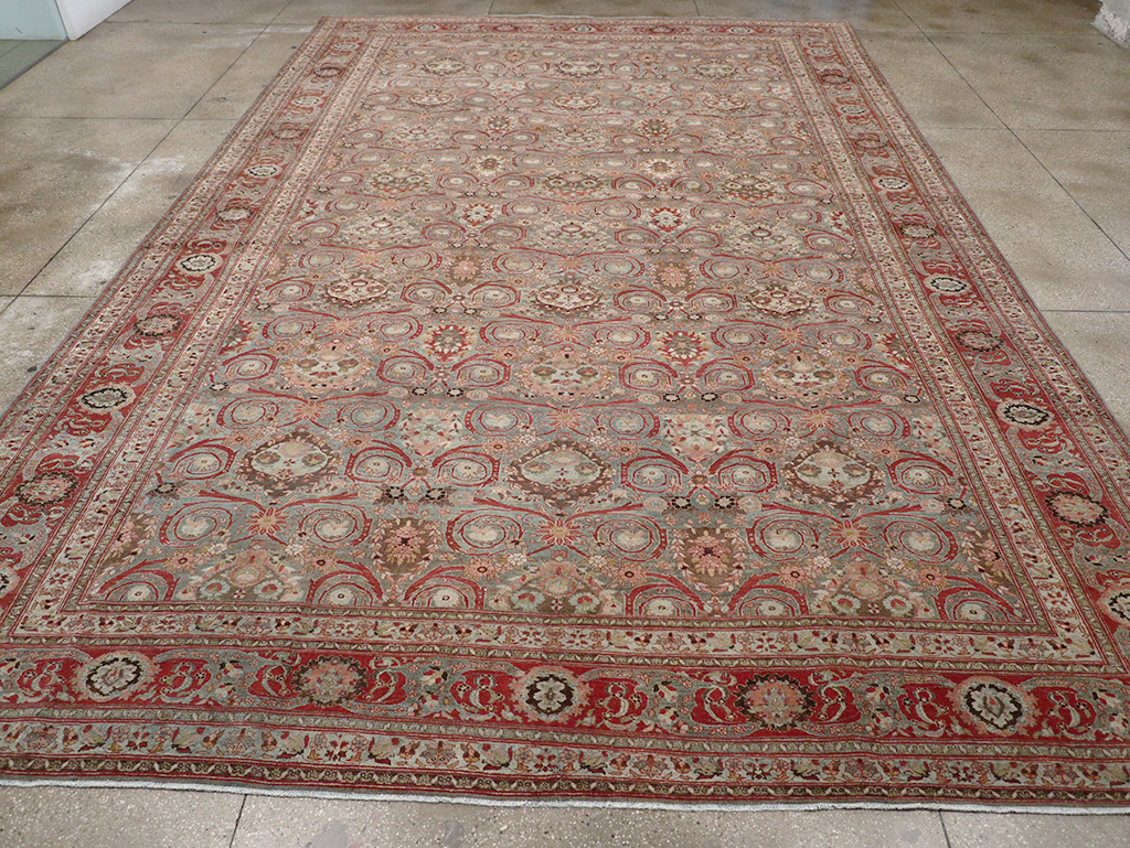 Antique Persian Bidjar Large Carpet, No.30446 - Galerie Shabab