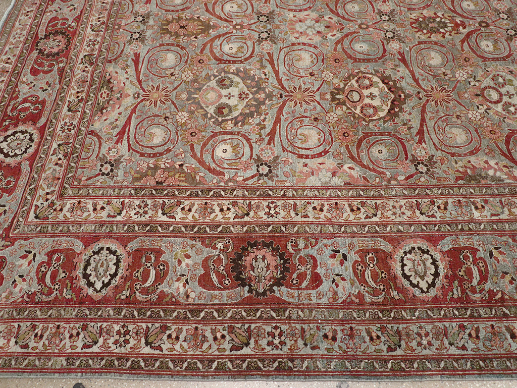 Antique Persian Bidjar Large Carpet, No.30446 - Galerie Shabab
