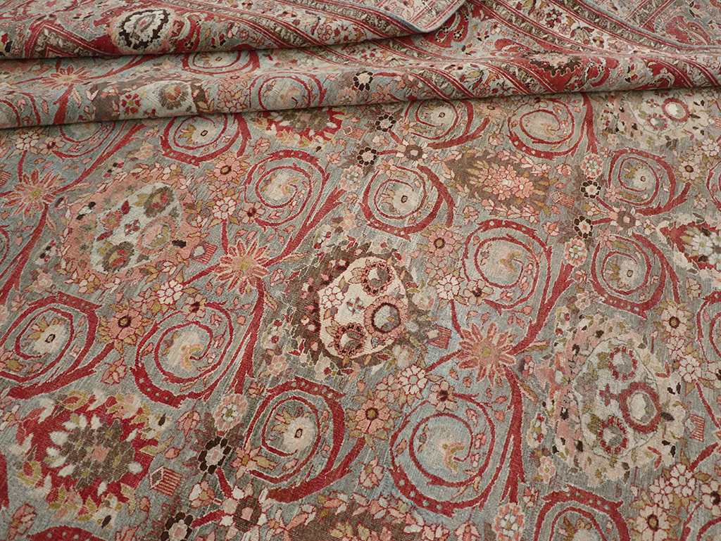Antique Persian Bidjar Large Carpet, No.30446 - Galerie Shabab