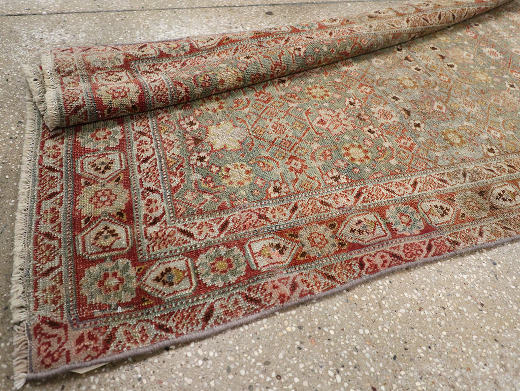 Antique Persian Bidjar Long Runner, No.30447 - Galerie Shabab