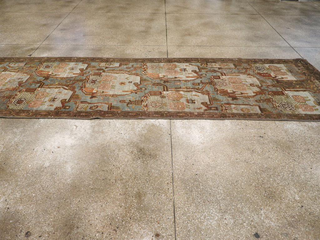 Antique Persian Bidjar Runner, No.30449 - Galerie Shabab