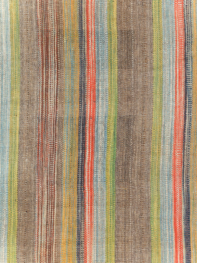Modern Turkish Flatweave Kilim Room Size Carpet, No.30452 - Galerie Shabab