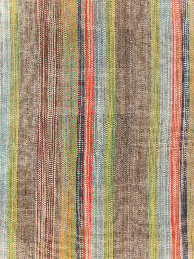 Modern Turkish Flatweave Kilim Room Size Carpet, No.30452 - Galerie Shabab