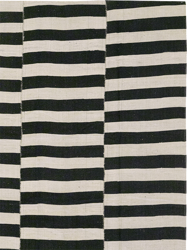 Modern Persian Flatweave Kilim Room Size Carpet, No.30456 - Galerie Shabab