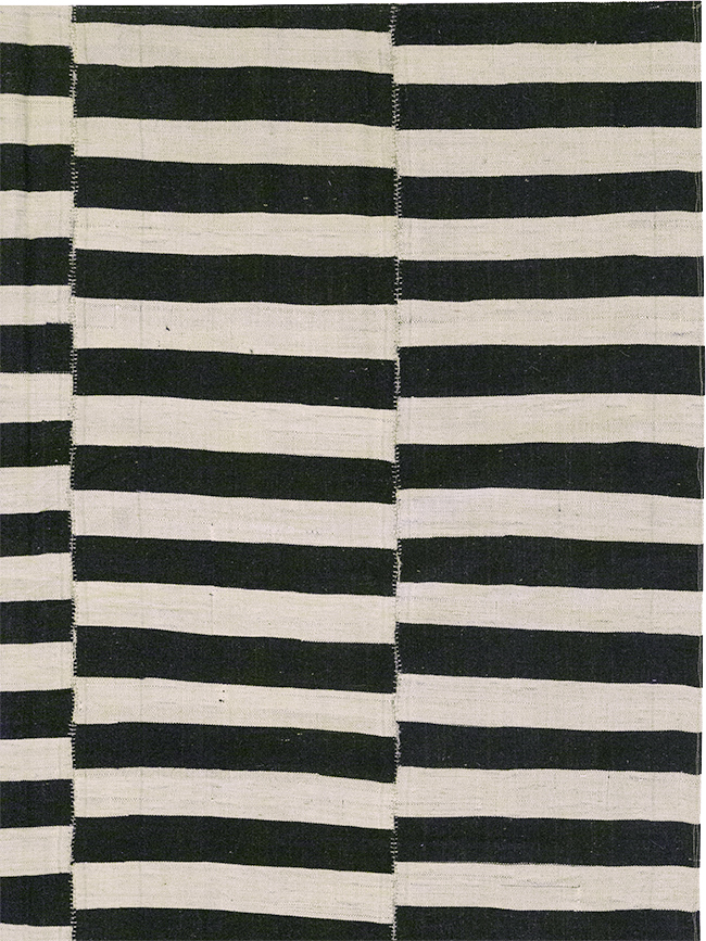 Modern Persian Flatweave Kilim Room Size Carpet, No.30456 - Galerie Shabab