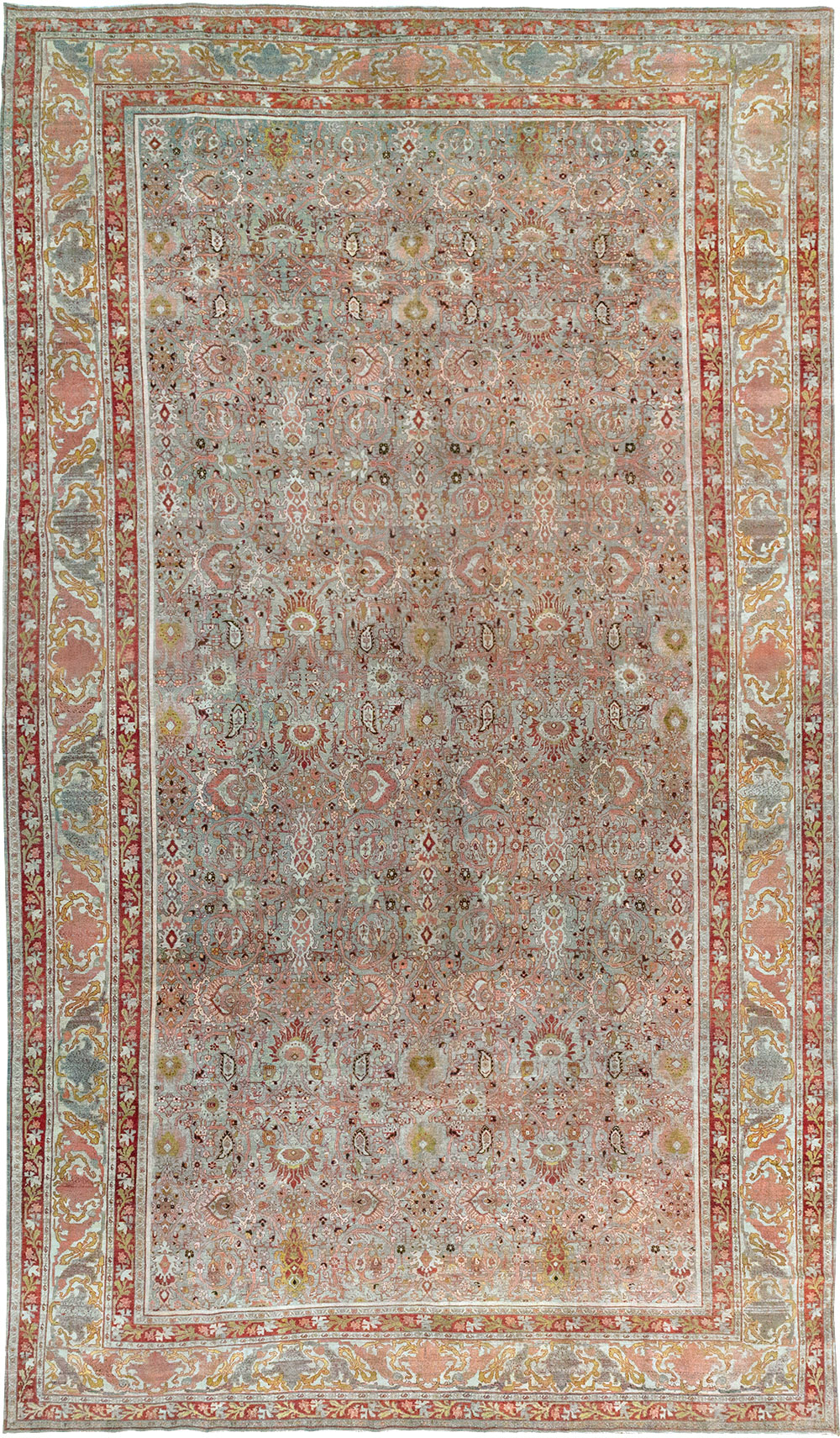 Antique Persian Bidjar Oversize Carpet, No.30479 - Galerie Shabab