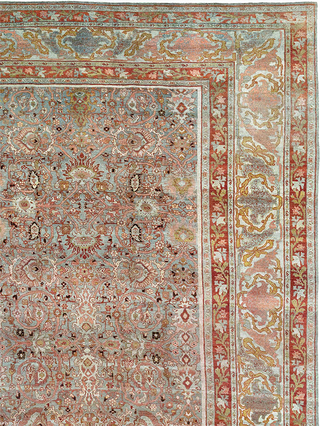 Antique Persian Bidjar Oversize Carpet, No.30479 - Galerie Shabab