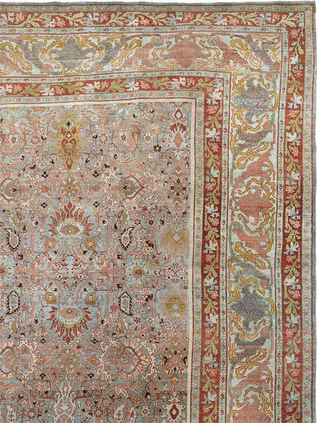 Antique Persian Bidjar Oversize Carpet, No.30479 - Galerie Shabab