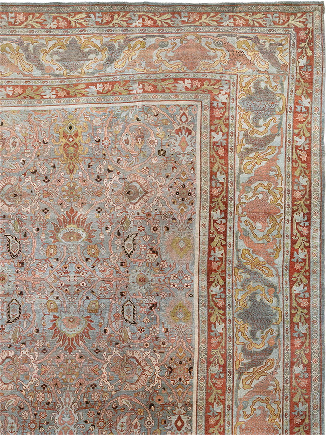 Antique Persian Bidjar Oversize Carpet, No.30479 - Galerie Shabab