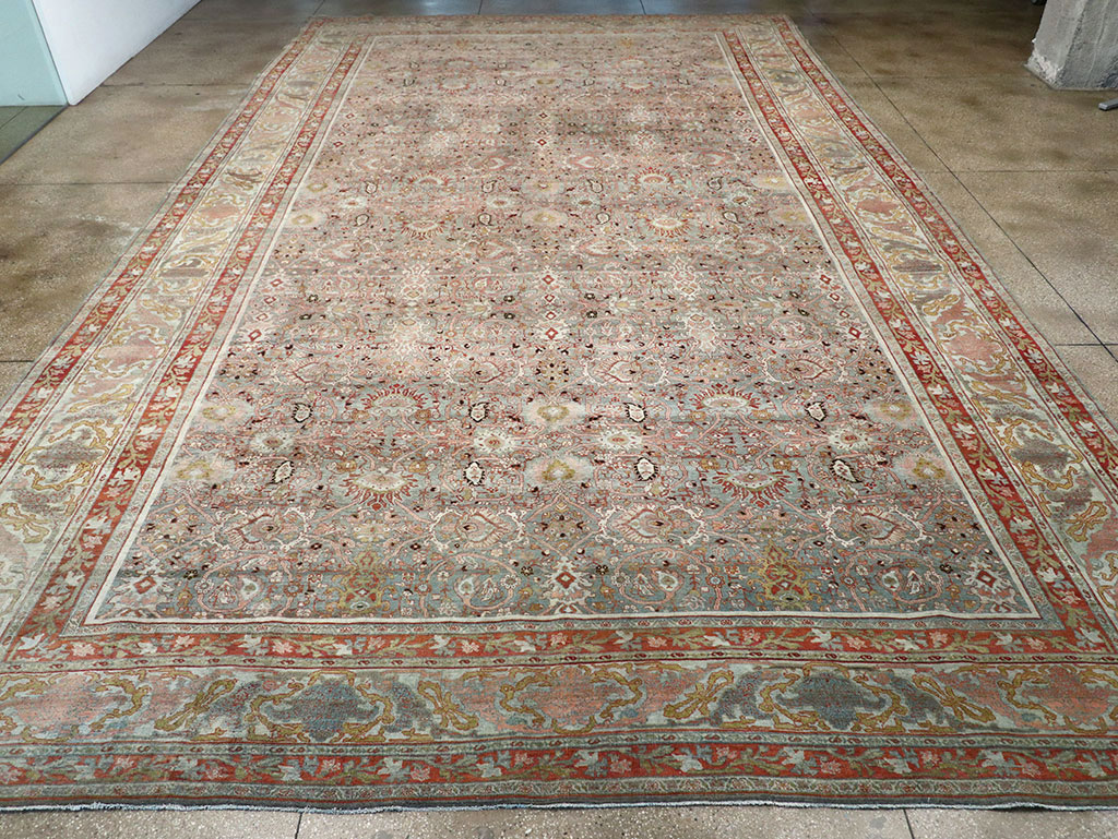 Antique Persian Bidjar Oversize Carpet, No.30479 - Galerie Shabab