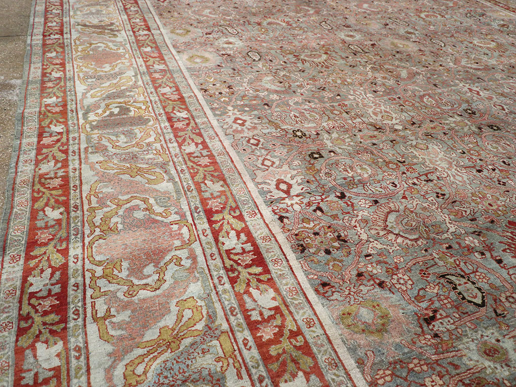 Antique Persian Bidjar Oversize Carpet, No.30479 - Galerie Shabab
