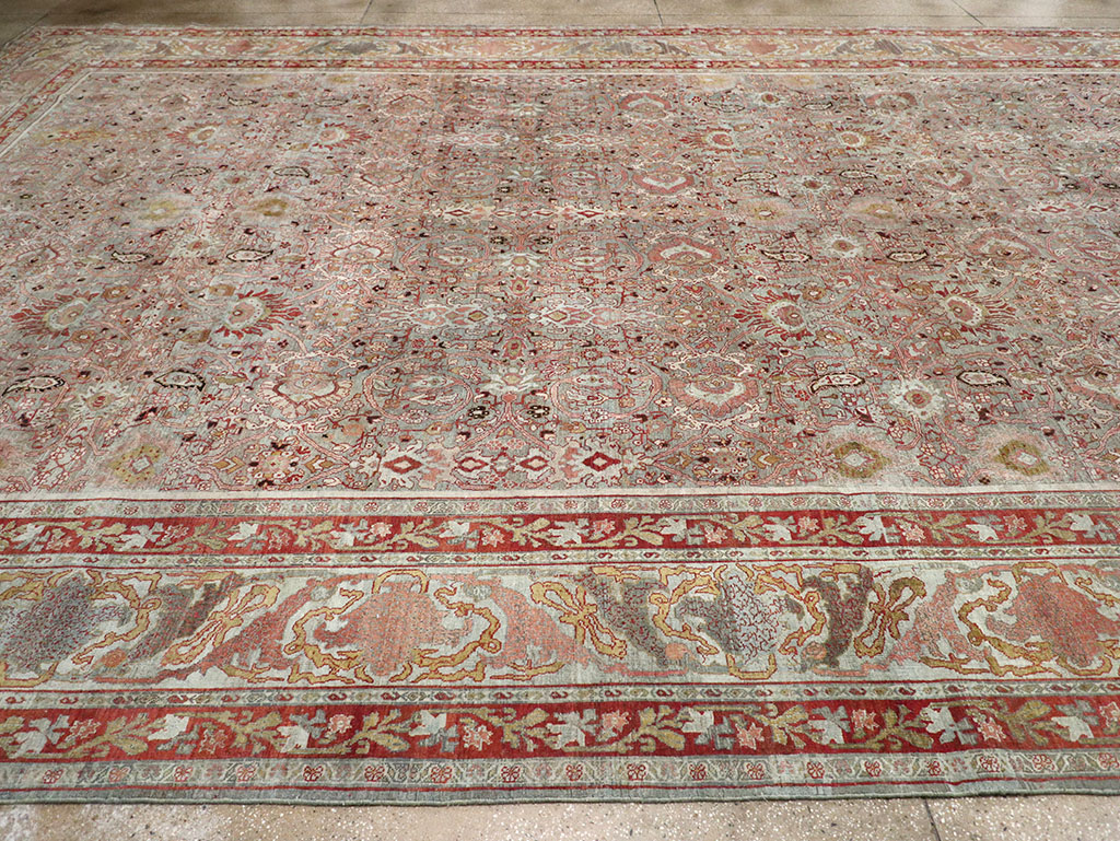 Antique Persian Bidjar Oversize Carpet, No.30479 - Galerie Shabab