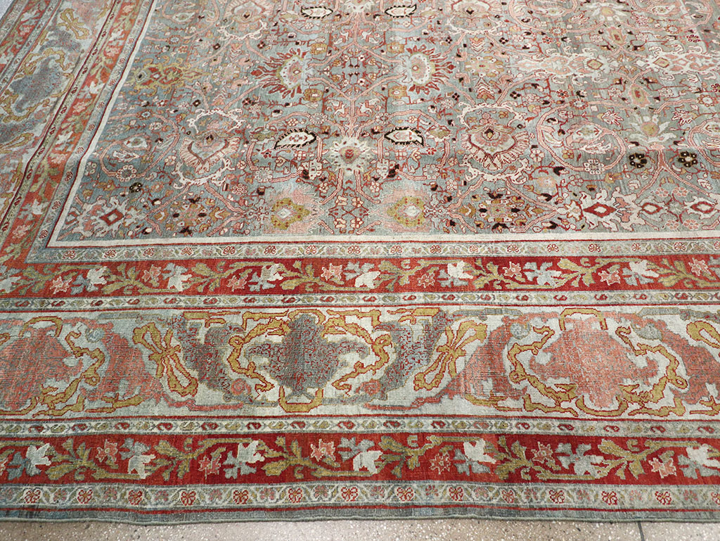 Antique Persian Bidjar Oversize Carpet, No.30479 - Galerie Shabab