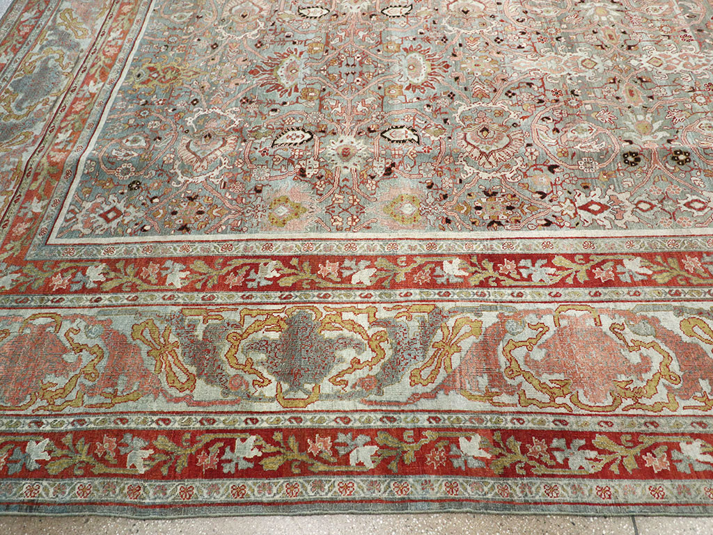 Antique Persian Bidjar Oversize Carpet, No.30479 - Galerie Shabab