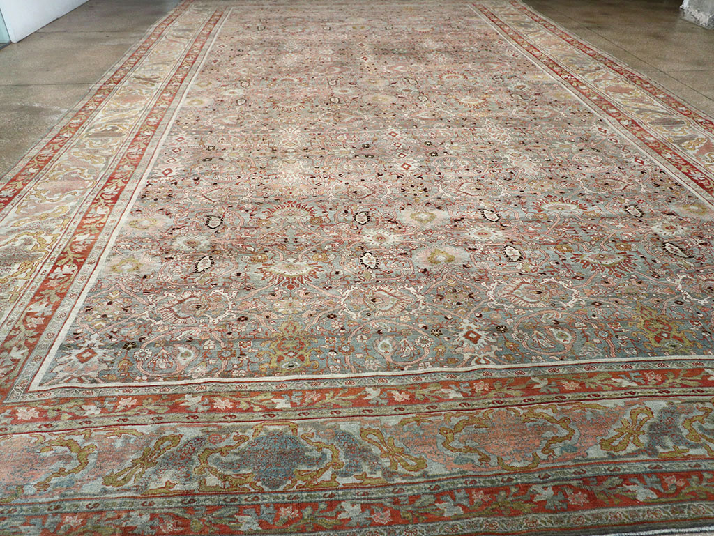 Antique Persian Bidjar Oversize Carpet, No.30479 - Galerie Shabab