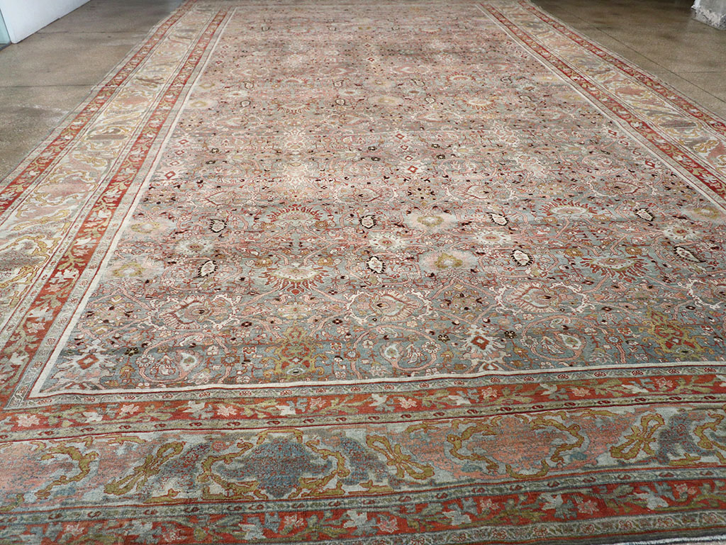 Antique Persian Bidjar Oversize Carpet, No.30479 - Galerie Shabab
