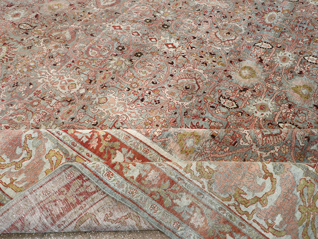 Antique Persian Bidjar Oversize Carpet, No.30479 - Galerie Shabab
