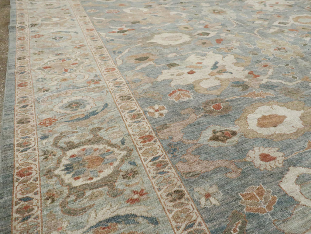 Modern Persian Sultanabad Large Room Size Carpet, No.30480 - Galerie Shabab