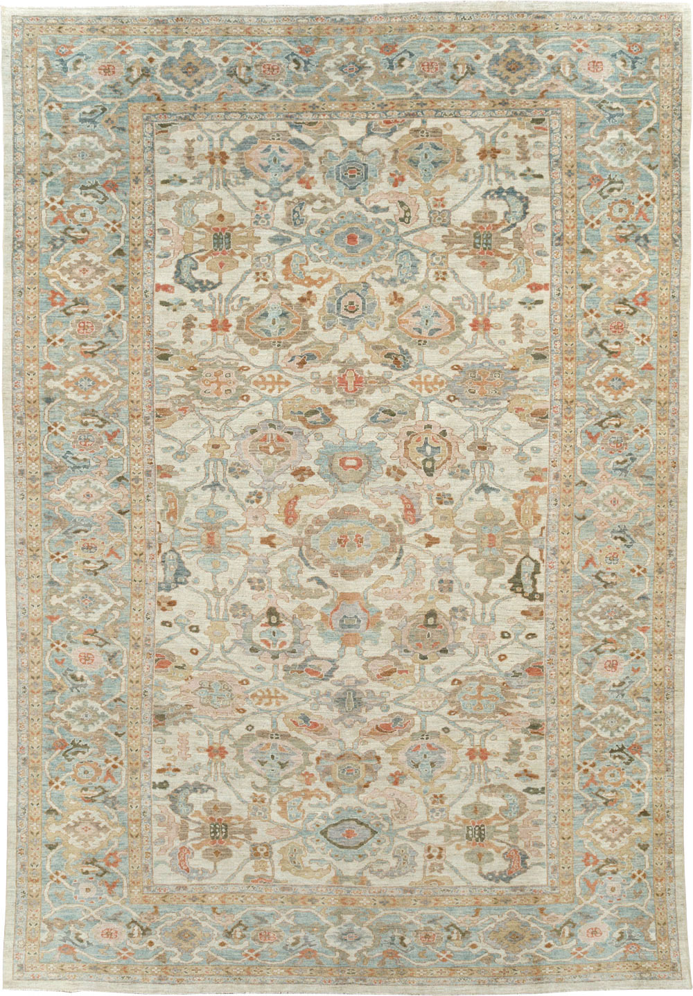 Modern Persian Sultanbad Large Carpet, No.30483 - Galerie Shabab