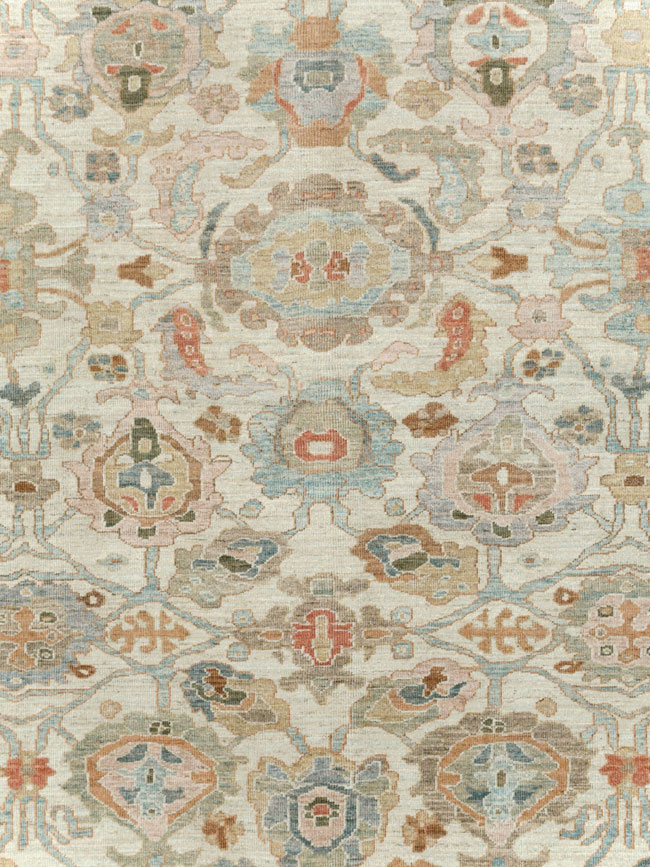 Modern Persian Sultanbad Large Carpet, No.30483 - Galerie Shabab