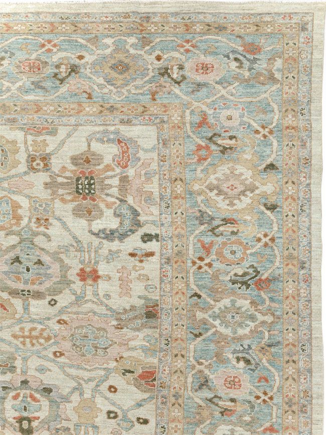 Modern Persian Sultanbad Large Carpet, No.30483 - Galerie Shabab