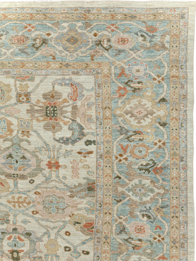 Modern Persian Sultanbad Large Carpet, No.30483 - Galerie Shabab