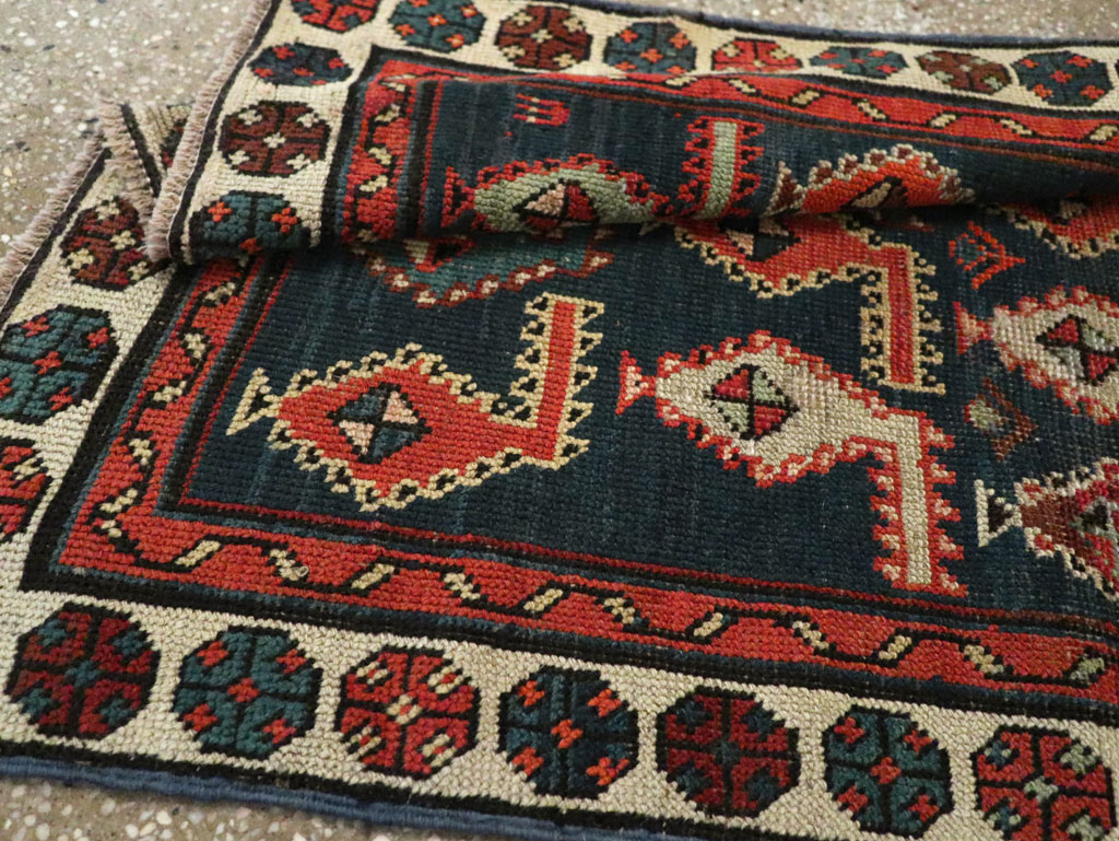 Antique Caucasian Throw Rug, No.30488 - Galerie Shabab