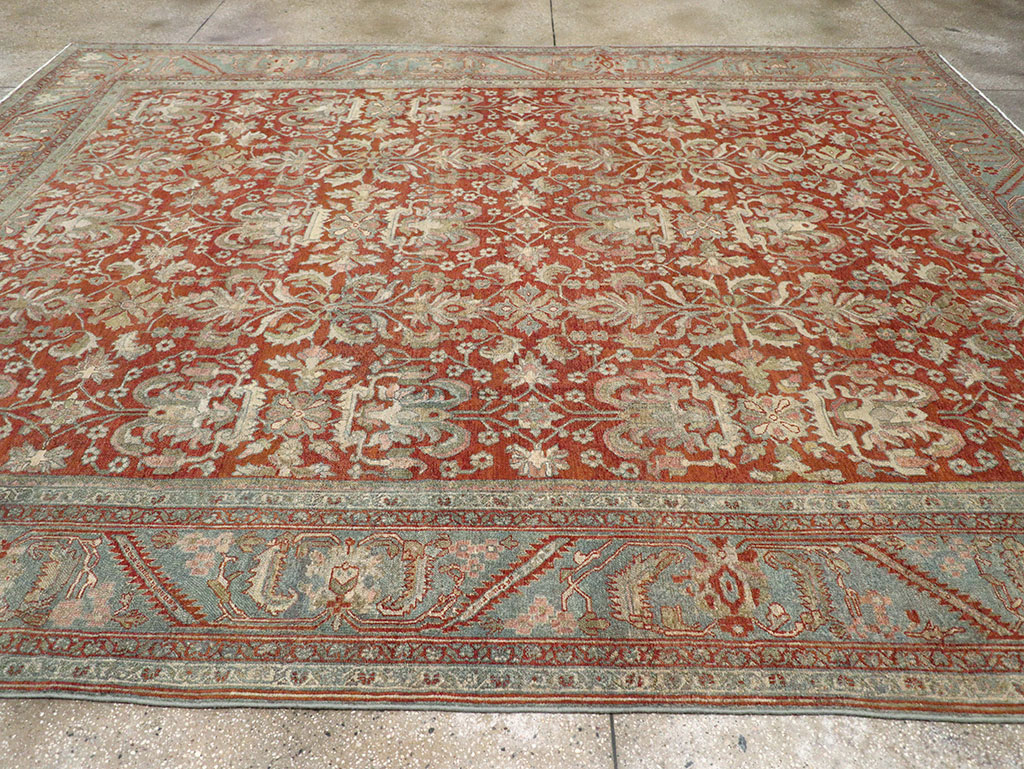 Antique Persian Bibikabad Room Size Carpet, No.30489 - Galerie Shabab