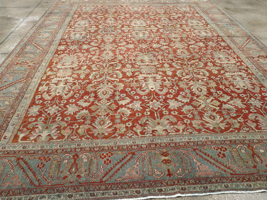 Antique Persian Bibikabad Room Size Carpet, No.30489 - Galerie Shabab