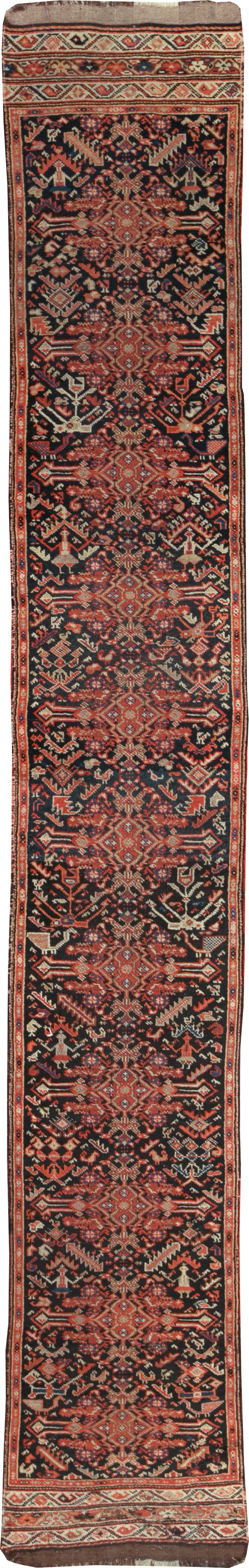 Antique Persian Kurdish Runner, No.30490 - Galerie Shabab