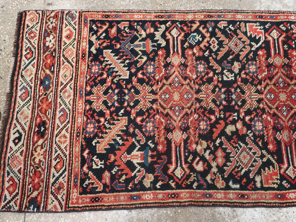 Antique Persian Kurdish Runner, No.30490 - Galerie Shabab