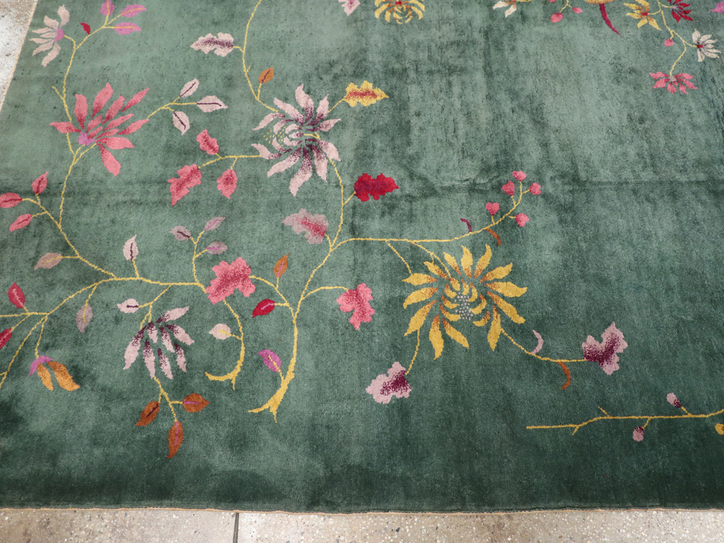 Vintage Chinese Art Deco Room Size Carpet, No.30496 - Galerie Shabab