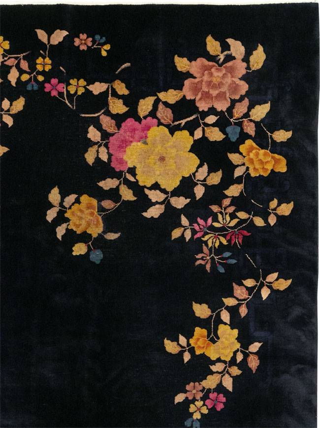 Vintage Chinese Art Deco Room Size Carpet, No.30497 - Galerie Shabab