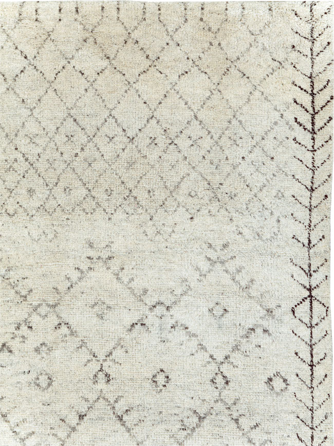 Contemporary Moroccan Small Room Size Carpet, No.30498 - Galerie Shabab