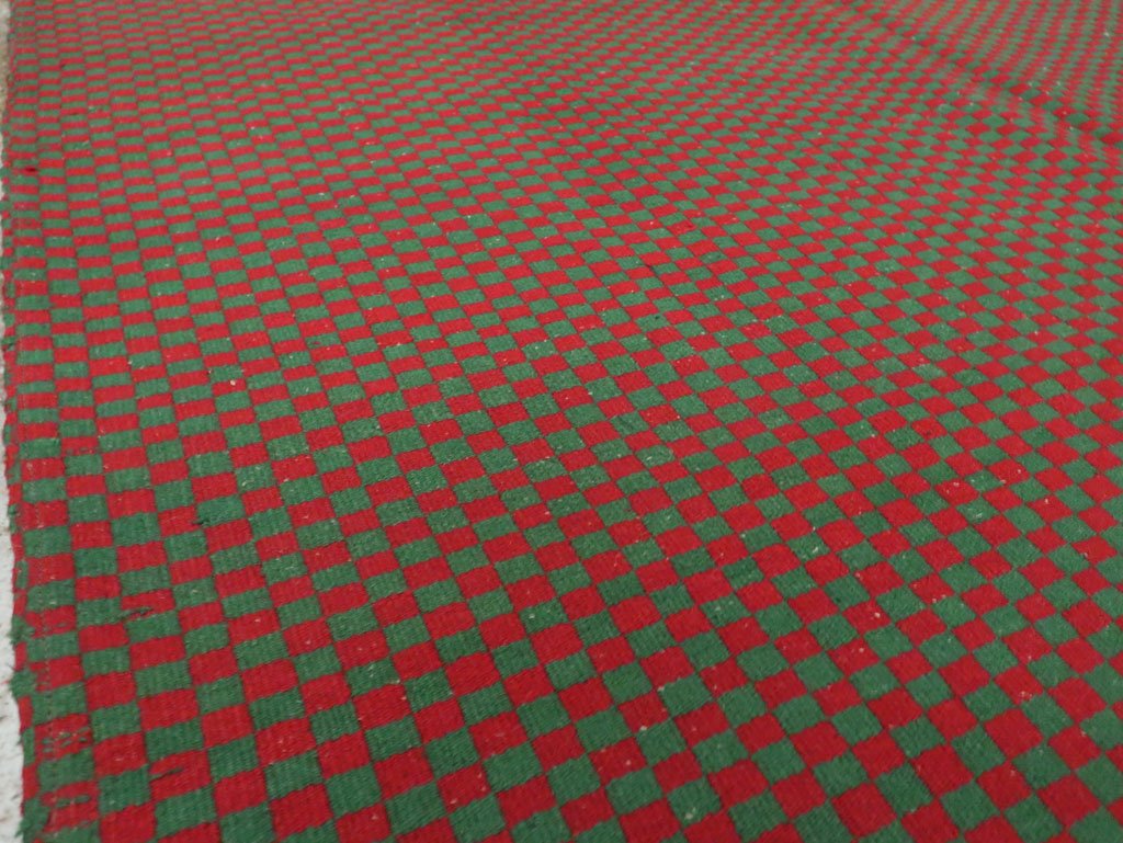 Vintage Turkish Flatweave Kilim Accent Rug, No.30499 - Galerie Shabab