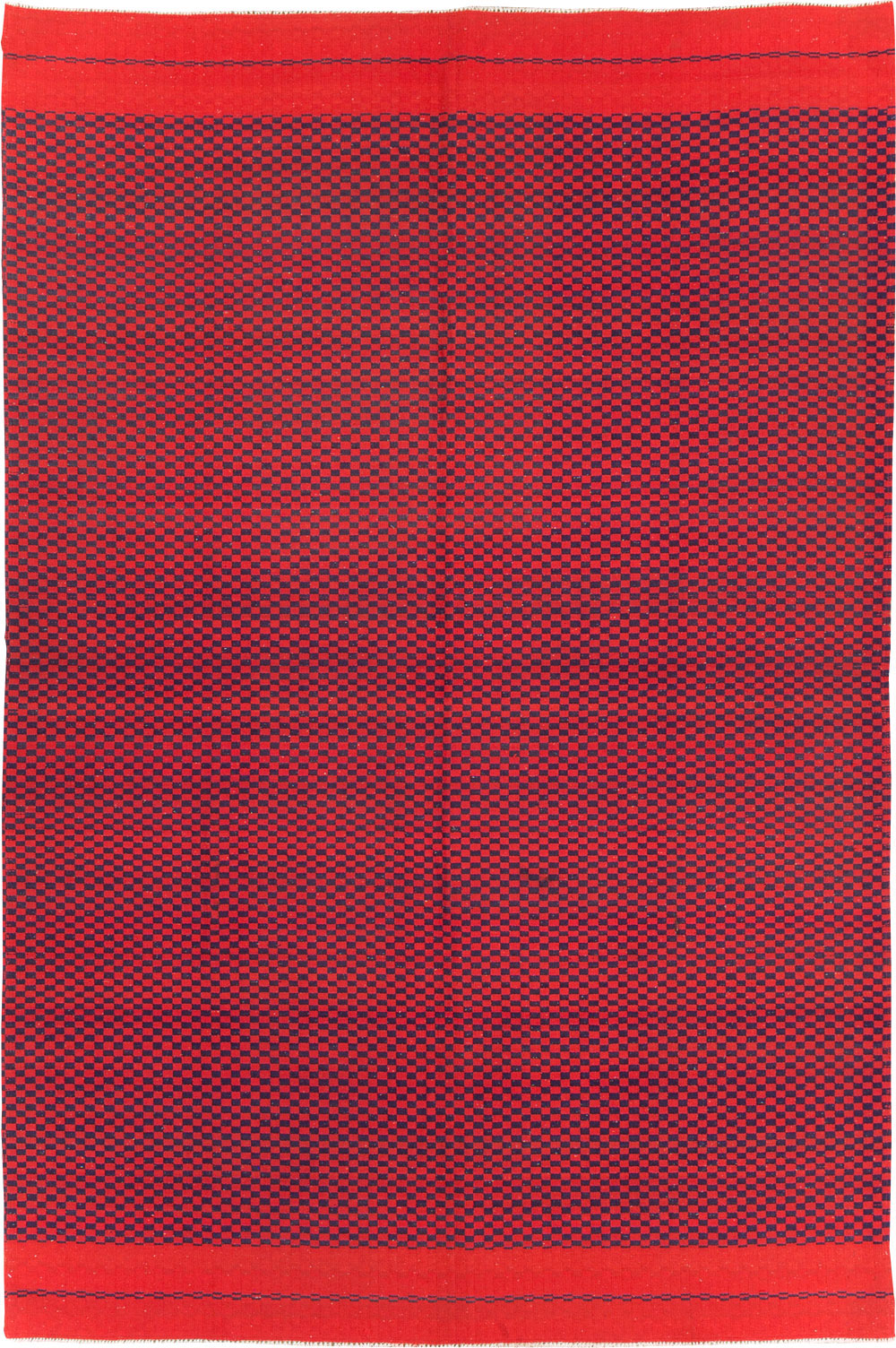Mid-20th Century Handmade Turkish Flatweave, No.30501 - Galerie Shabab