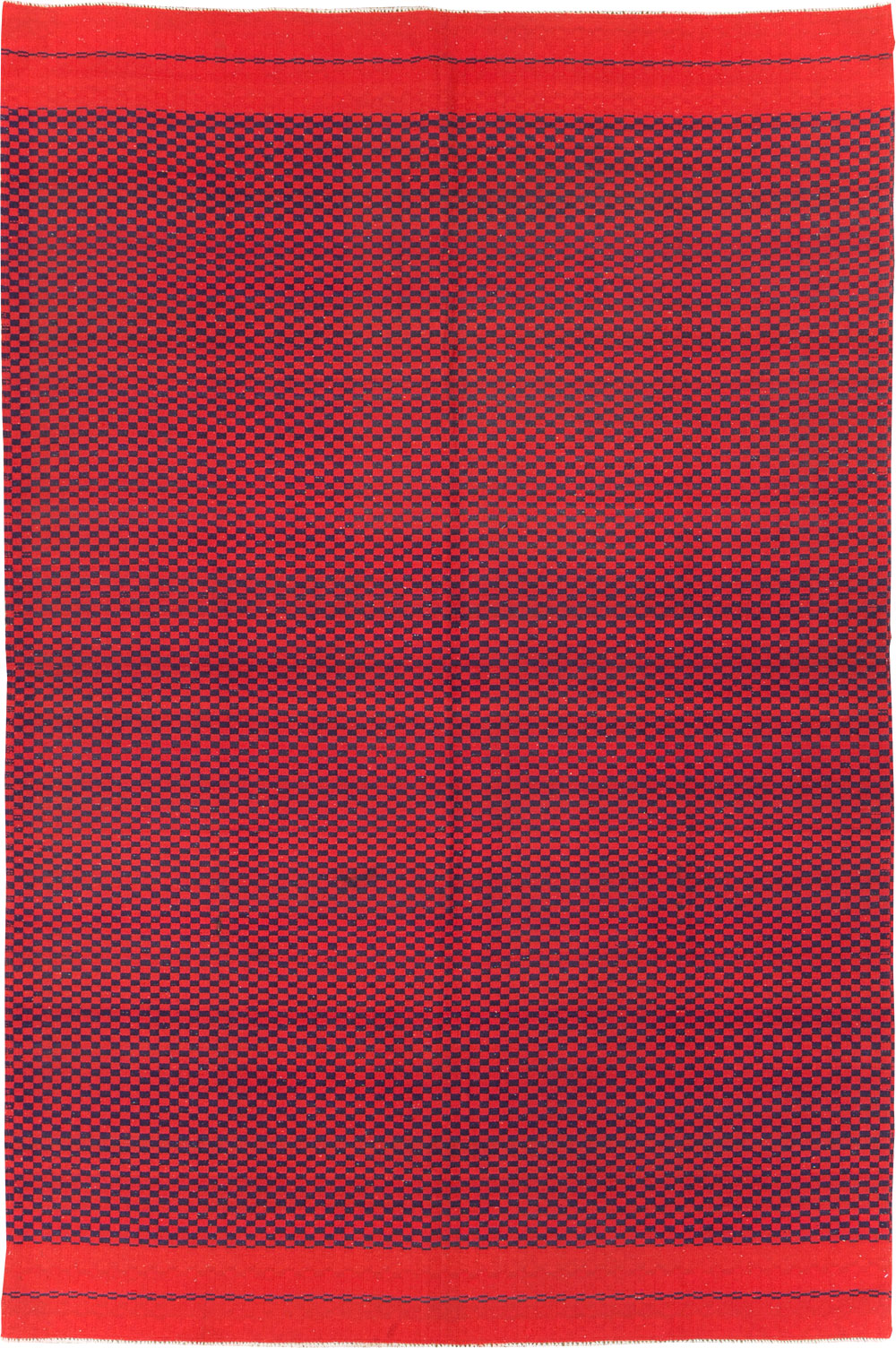 Mid-20th Century Handmade Turkish Flatweave, No.30501 - Galerie Shabab