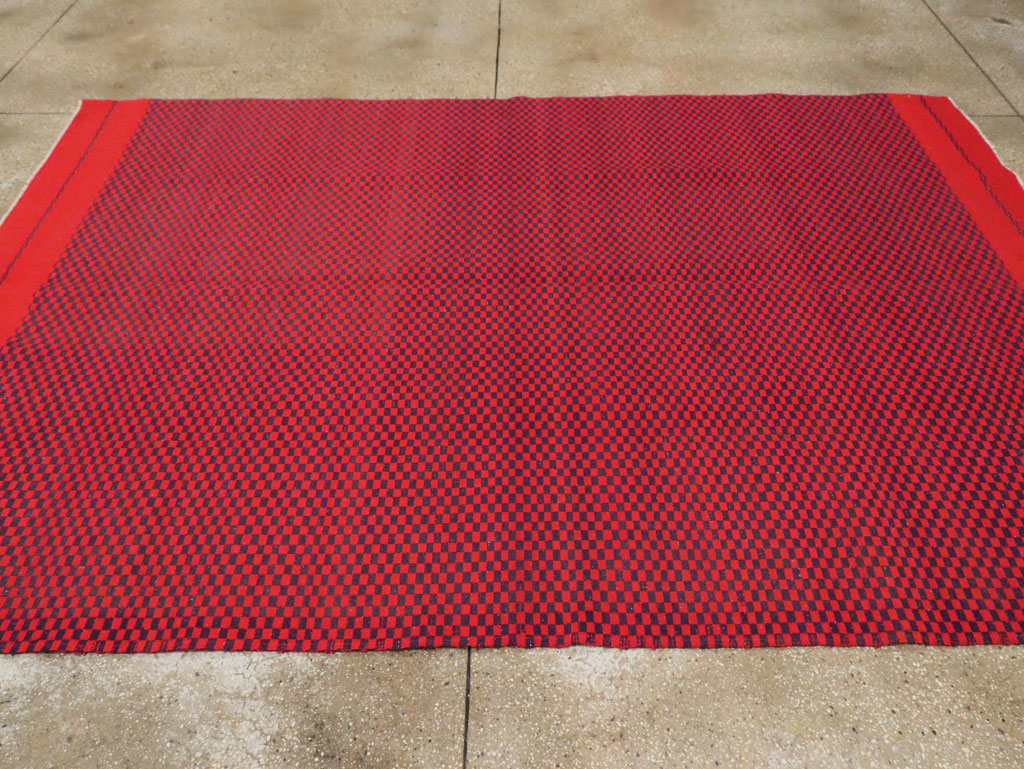 Vintage Handmade Turkish Flatweave Kilim , No.30501 - Galerie Shabab