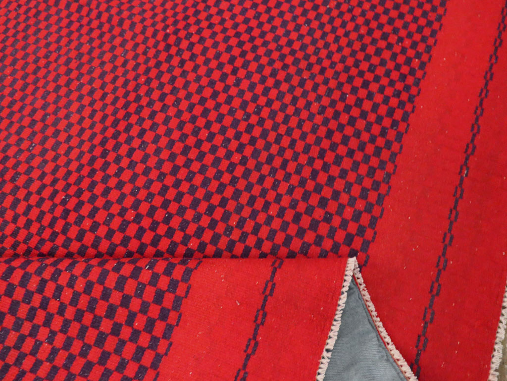 Mid-20th Century Handmade Turkish Flatweave, No.30501 - Galerie Shabab