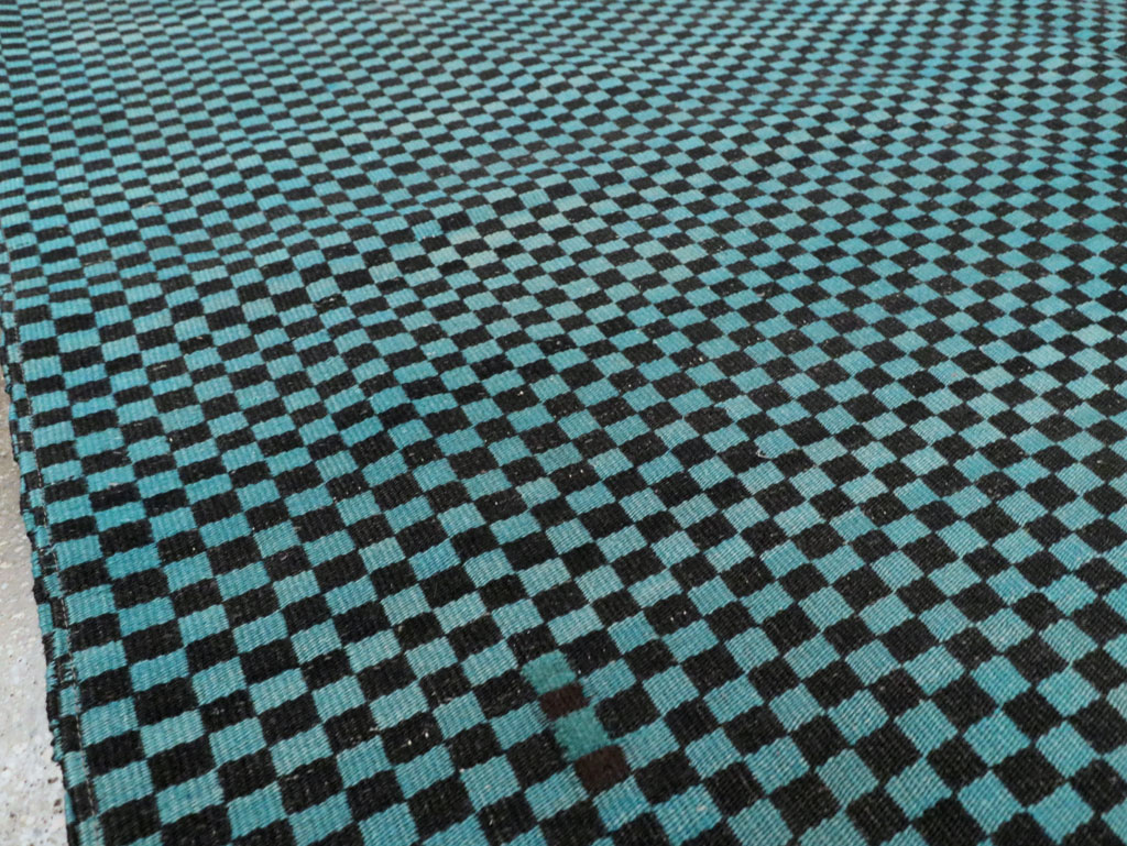 Mid-20th Century Handmade Turkish Flatweave, No.30502 - Galerie Shabab