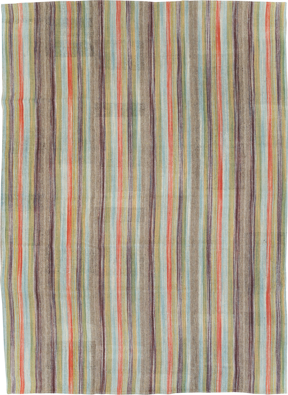 Vintage Persian Flatweave Kilim, No.30514 - Galerie Shabab