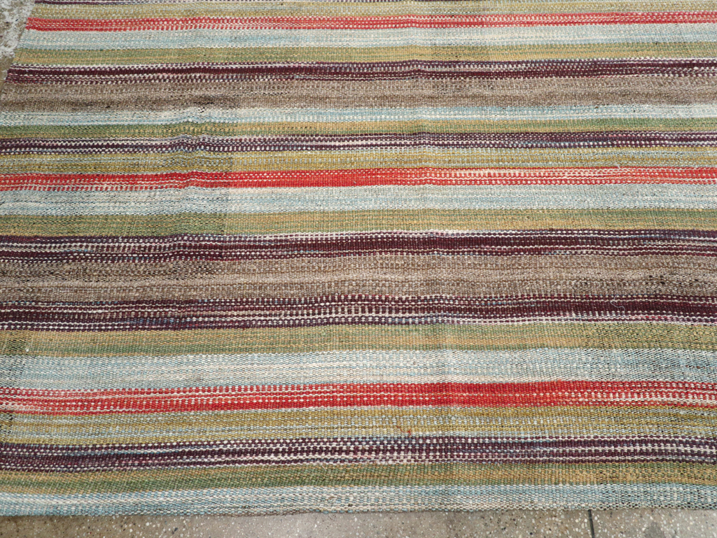 Vintage Persian Flatweave Kilim, No.30514 - Galerie Shabab