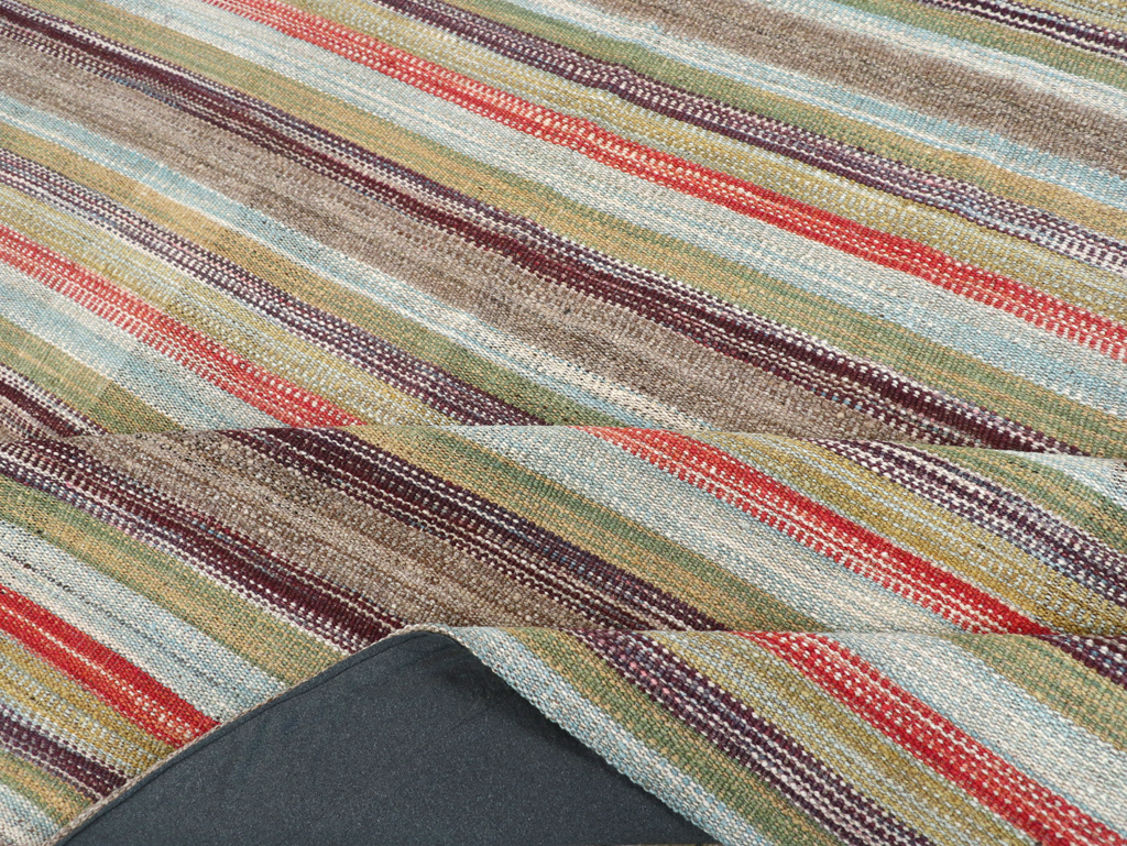 Vintage Persian Flatweave Kilim, No.30514 - Galerie Shabab