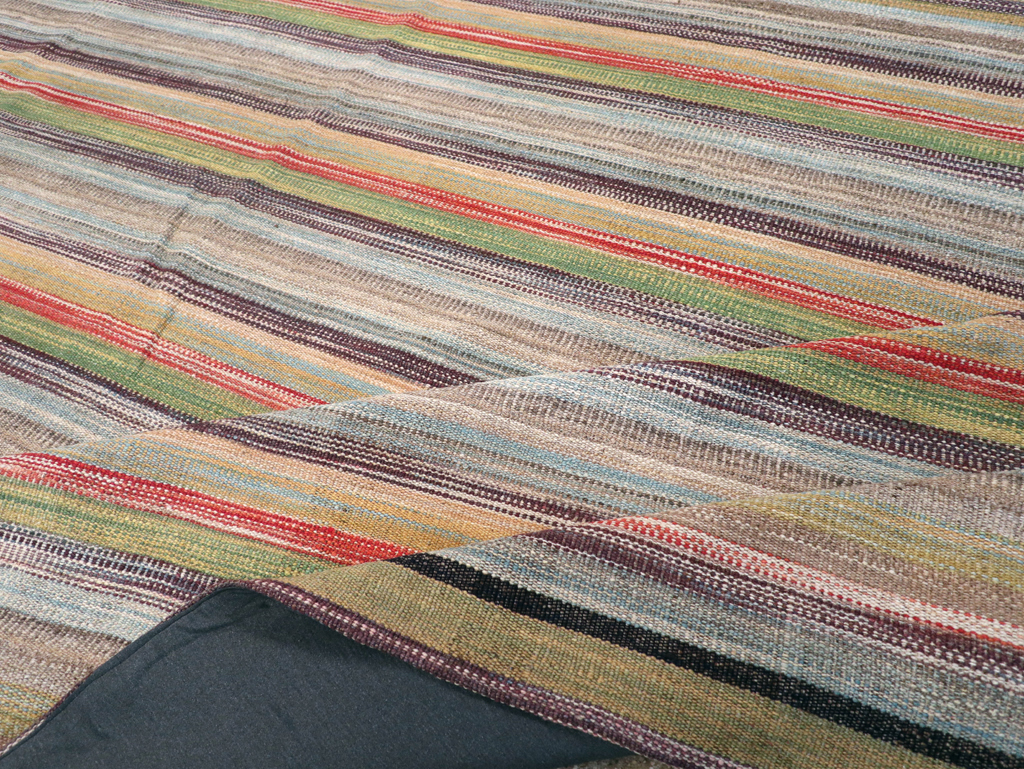Large Contemporary Turkish Flatweave Kilim Carpet, No.30515 - Galerie Shabab