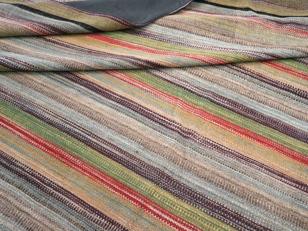 Large Contemporary Turkish Flatweave Kilim Carpet, No.30515 - Galerie Shabab