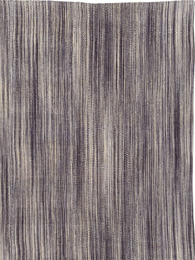 Modern Turkish Flatweave Kilim Room Size Carpet, No.30518 - Galerie Shabab