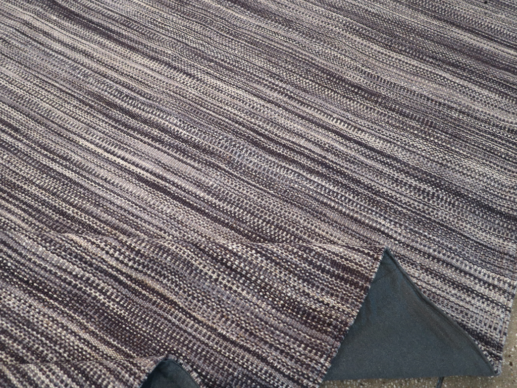 Modern Turkish Flatweave Kilim Room Size Carpet, No.30518 - Galerie Shabab