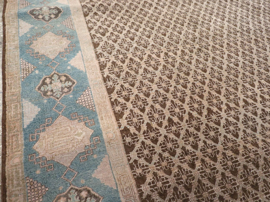 Antique Persian Serab Accent Carpet, No.30520 - Galerie Shabab